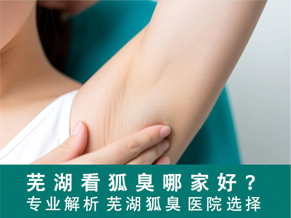 芜湖看狐臭哪家好？专业解析芜湖狐臭医院选择