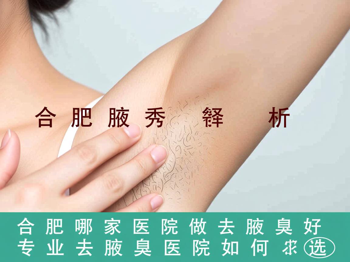 合肥腋秀解析,合肥哪家医院做去腋臭好,专业去腋臭医院如何选 合肥腋秀解析,合肥哪家医院做去腋臭好,专业去腋臭医院如何选