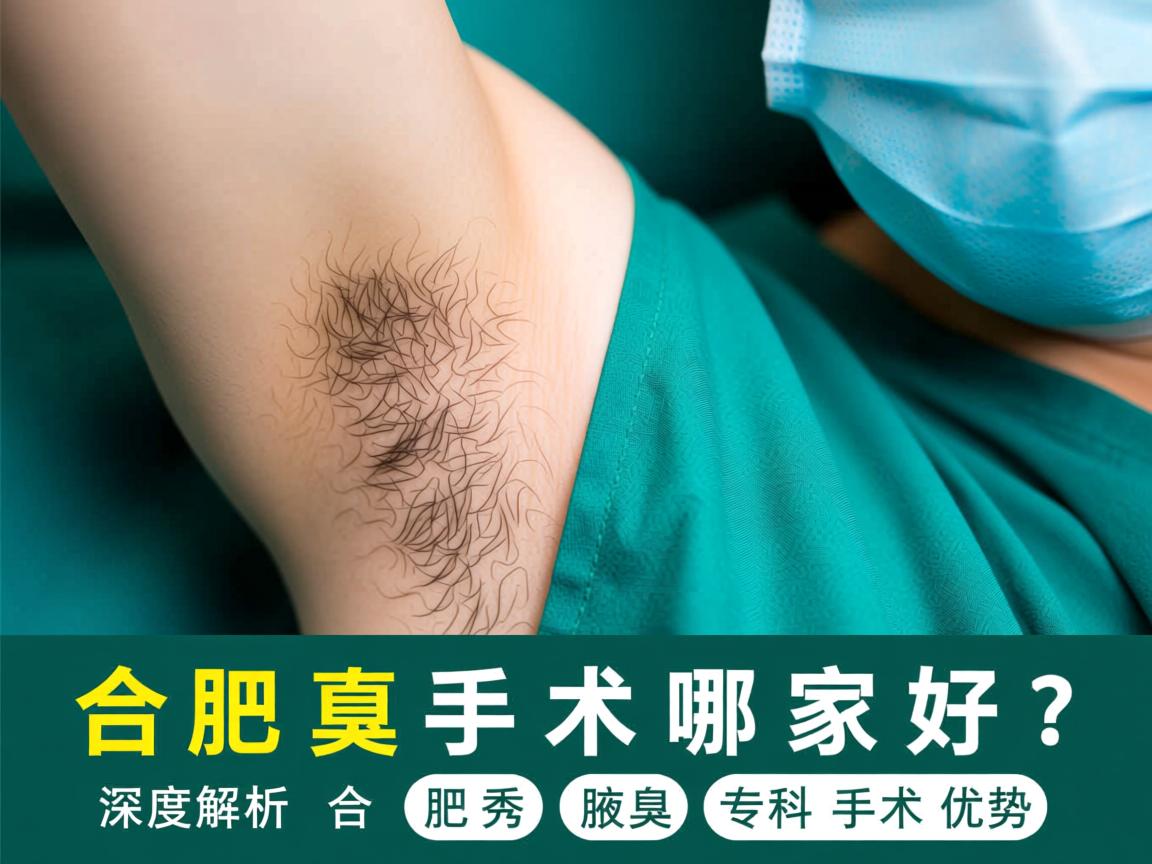 合肥腋臭手术哪家好?深度解析合肥腋秀腋臭专科手术优势 合肥腋臭手术哪家好?深度解析合肥腋秀腋臭专科手术优势