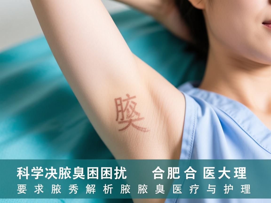 科学解决腋臭困扰,合肥腋秀解析腋臭医疗与护理 科学解决腋臭困扰,合肥腋秀解析腋臭医疗与护理