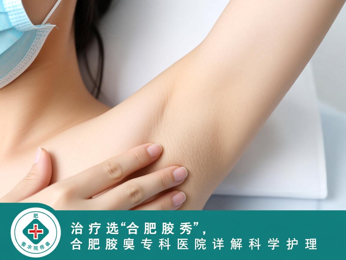 腋臭治疗选合肥腋秀，合肥腋臭专科医院详解科学护理