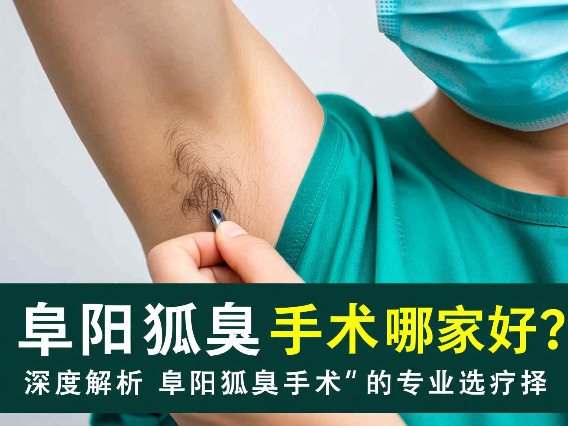 阜阳狐臭手术哪家好?深度解析阜阳狐臭手术的专业选择 阜阳狐臭手术哪家好?深度解析阜阳狐臭手术的专业选择