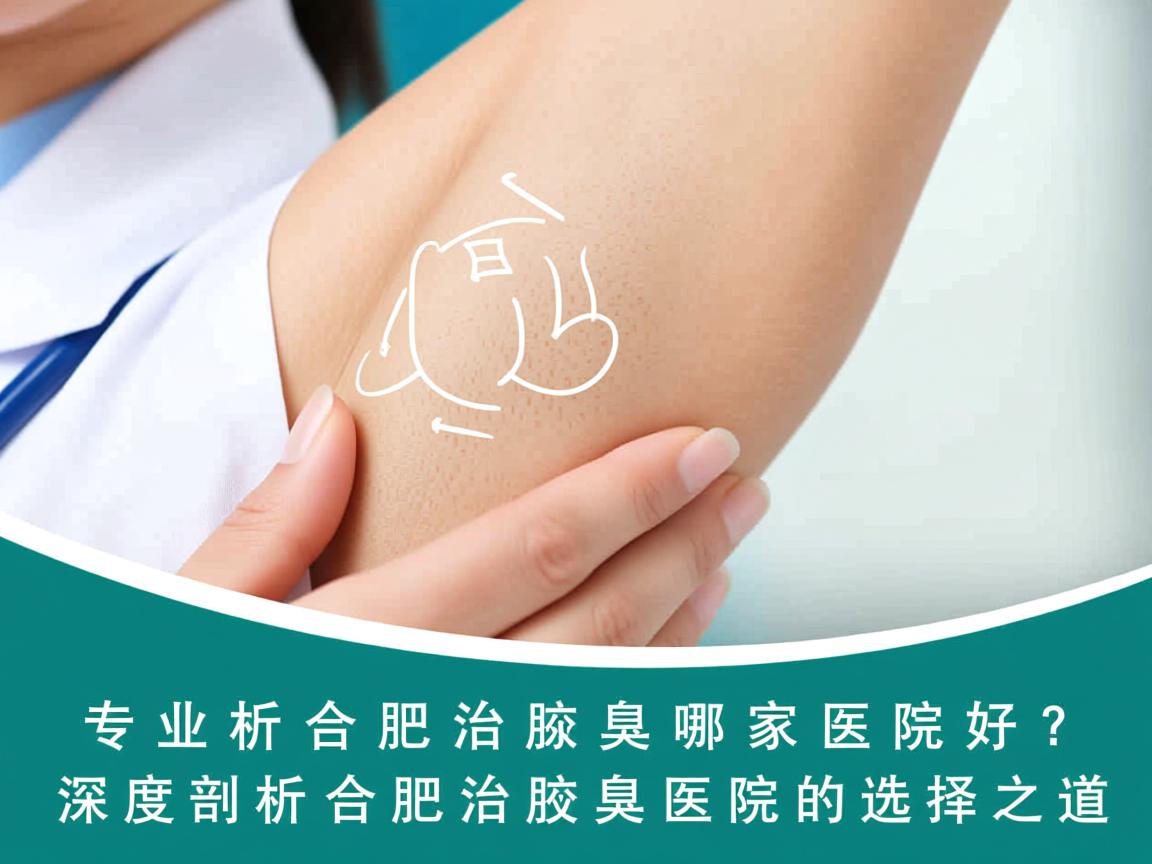 专业解析,合肥治腋臭哪家医院好?深度剖析合肥治腋臭医院的选择之道 专业解析,合肥治腋臭哪家医院好?深度剖析合肥治腋臭医院的选择之道