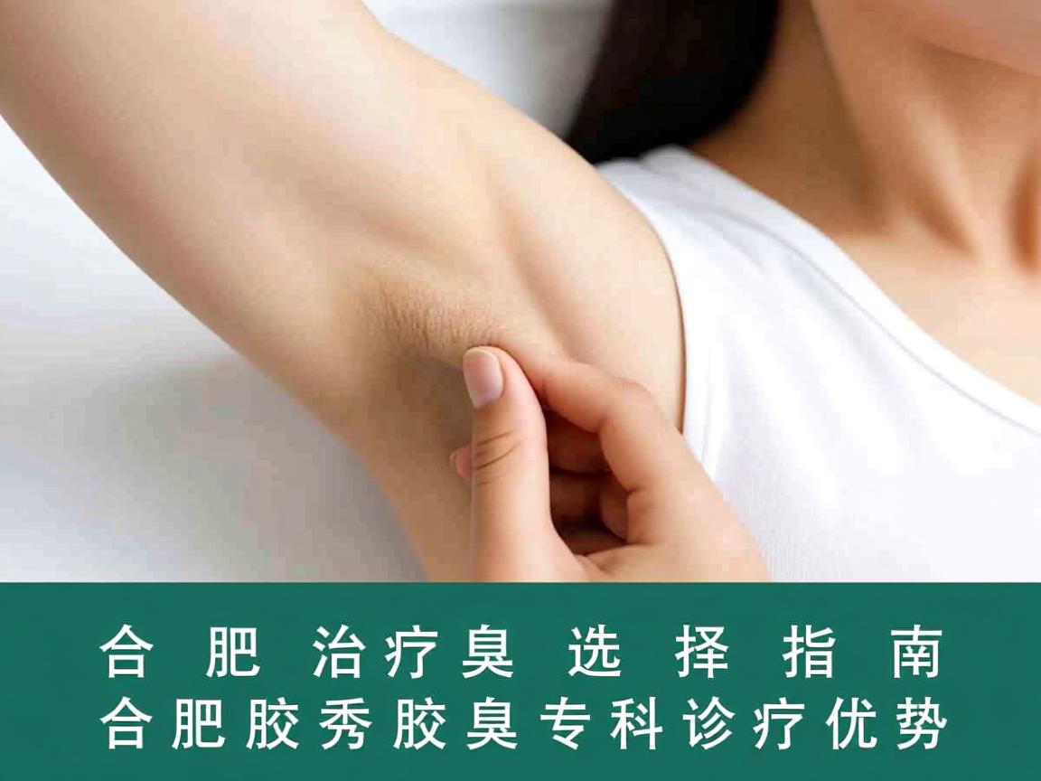 合肥治疗腋臭选择指南,详解合肥腋秀腋臭专科诊疗优势 合肥治疗腋臭选择指南,详解合肥腋秀腋臭专科诊疗优势