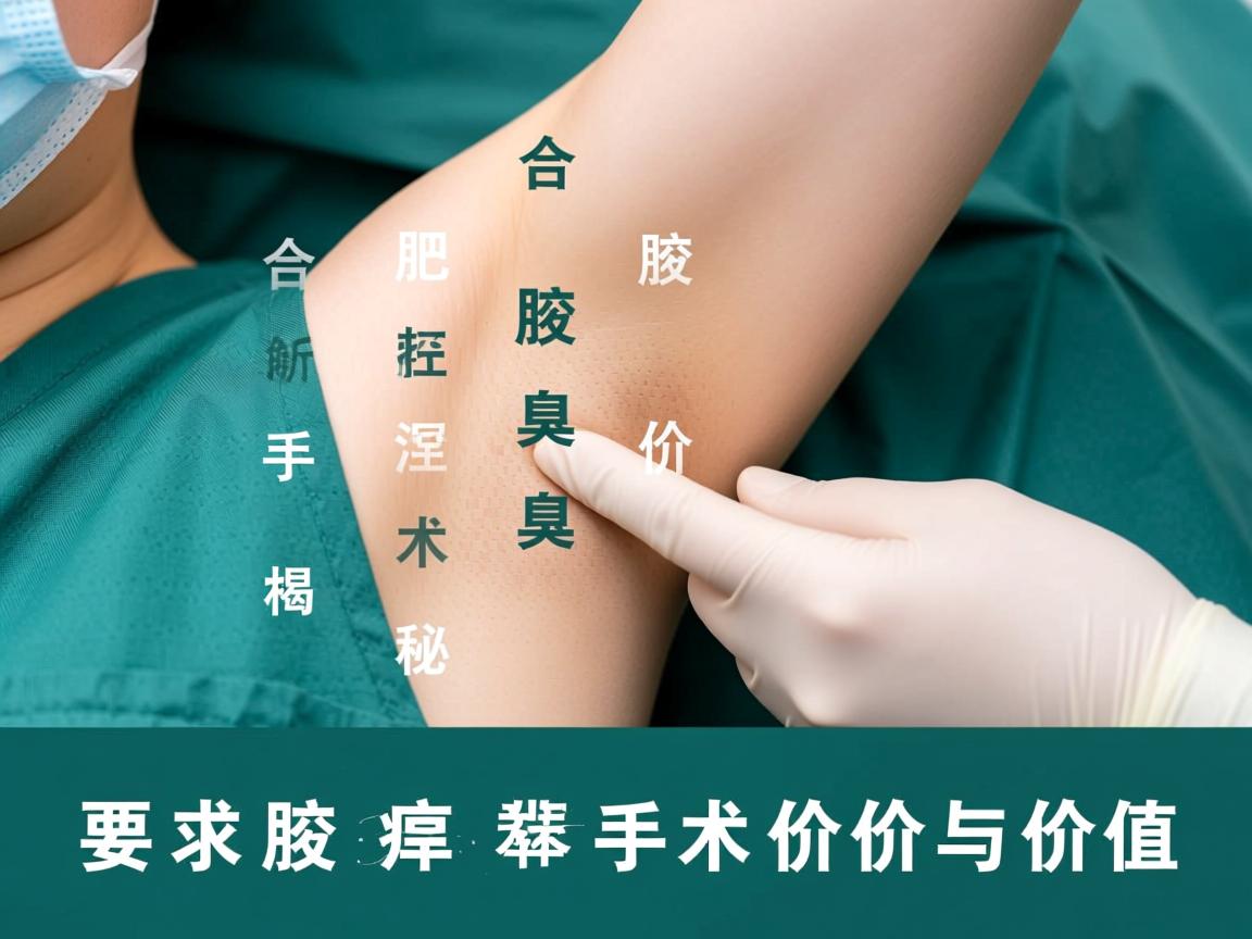 合肥腋臭手术价格解析,深度揭秘腋臭手术价格与价值 合肥腋臭手术价格解析,深度揭秘腋臭手术价格与价值