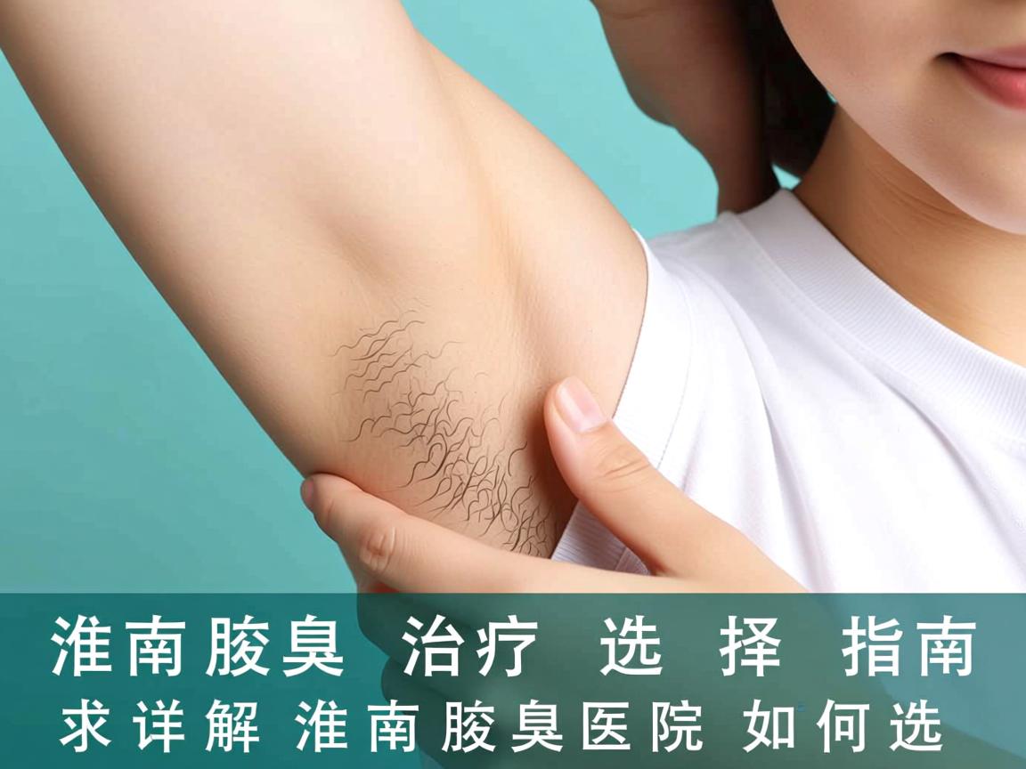 淮南腋臭治疗选择指南,详解淮南腋臭医院如何选 淮南腋臭治疗选择指南,详解淮南腋臭医院如何选