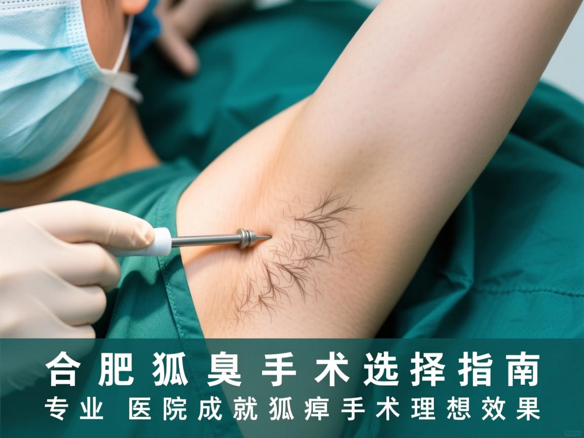 合肥狐臭手术选择指南,专业医院成就狐臭手术理想效果 合肥狐臭手术选择指南,专业医院成就狐臭手术理想效果