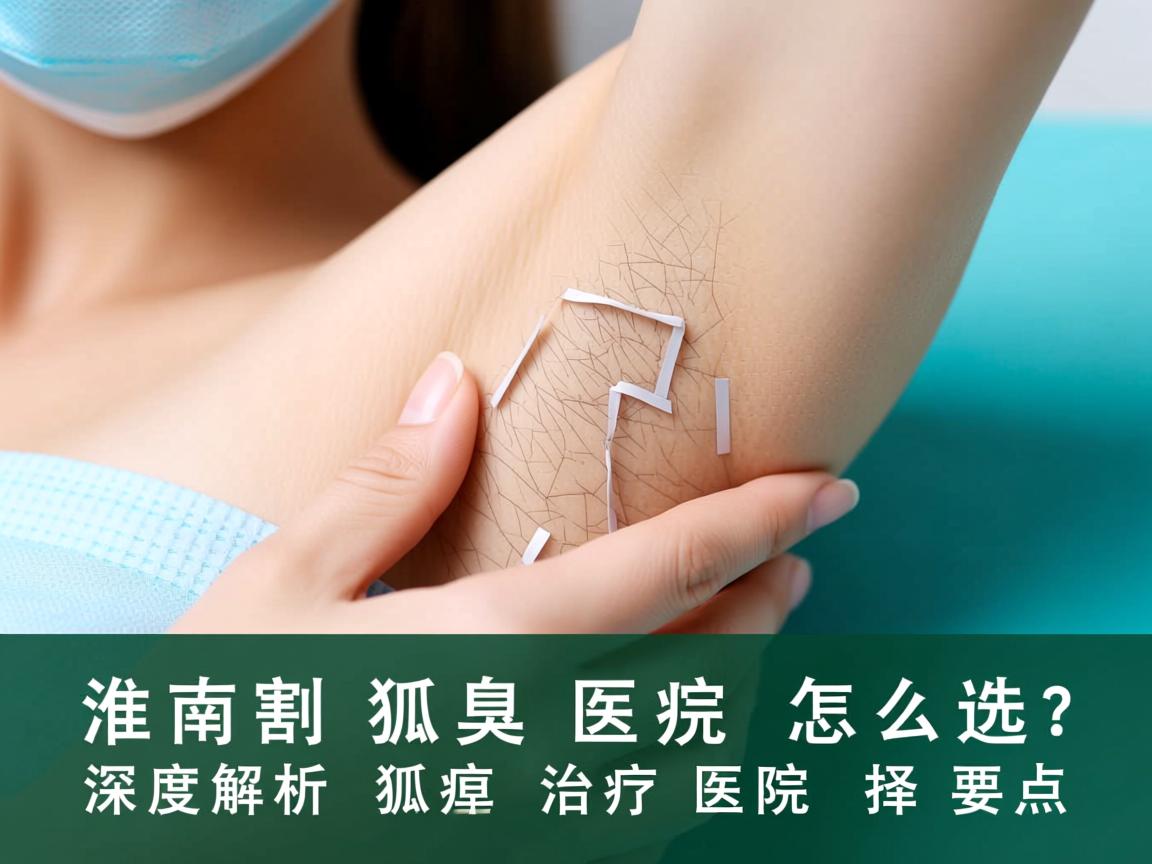 淮南割狐臭医院怎么选?深度解析狐臭治疗医院的选择要点 淮南割狐臭医院怎么选?深度解析狐臭治疗医院的选择要点