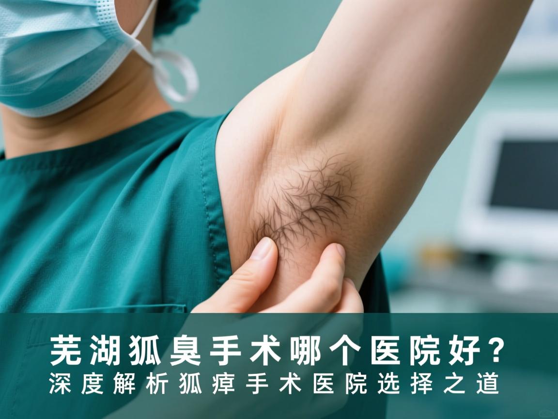 芜湖狐臭手术哪个医院好?深度解析狐臭手术医院选择之道 芜湖狐臭手术哪个医院好?深度解析狐臭手术医院选择之道