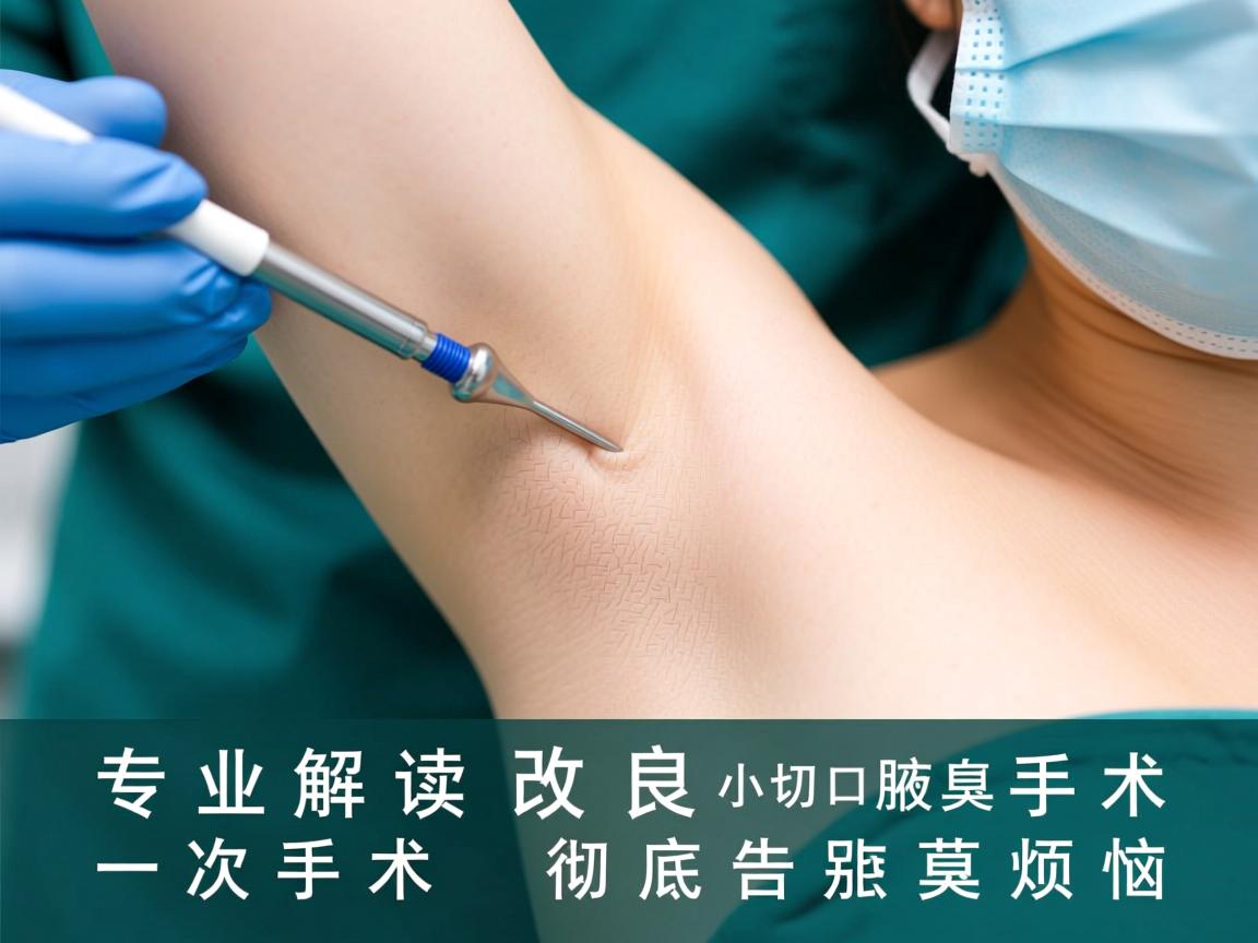 专业解读改良小切口腋臭手术,一次手术,彻底告别腋臭烦恼 专业解读改良小切口腋臭手术,一次手术,彻底告别腋臭烦恼