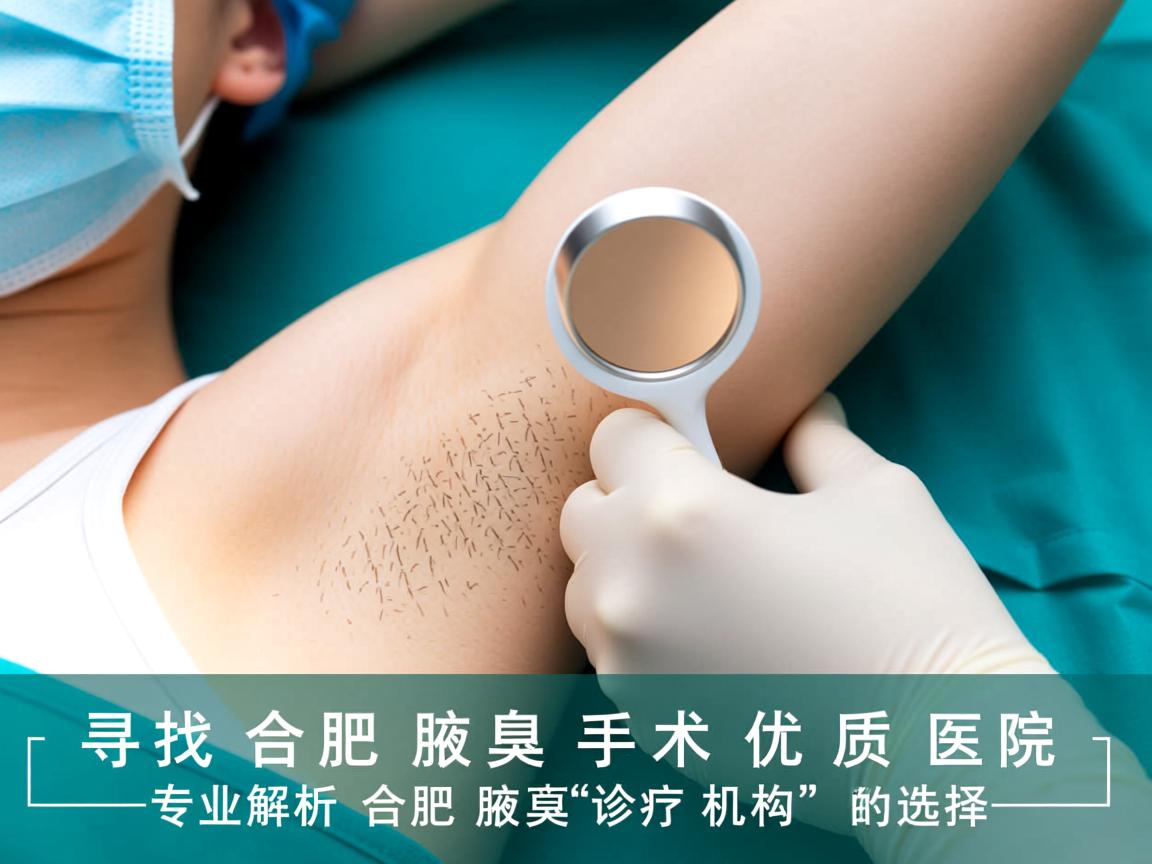 寻找合肥腋臭手术优质医院，专业解析合肥腋臭诊疗机构的选择