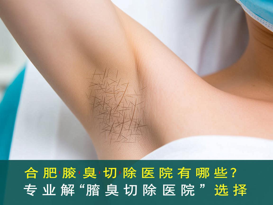合肥腋臭切除医院有哪些?专业解析腋臭切除医院的选择 合肥腋臭切除医院有哪些?专业解析腋臭切除医院的选择