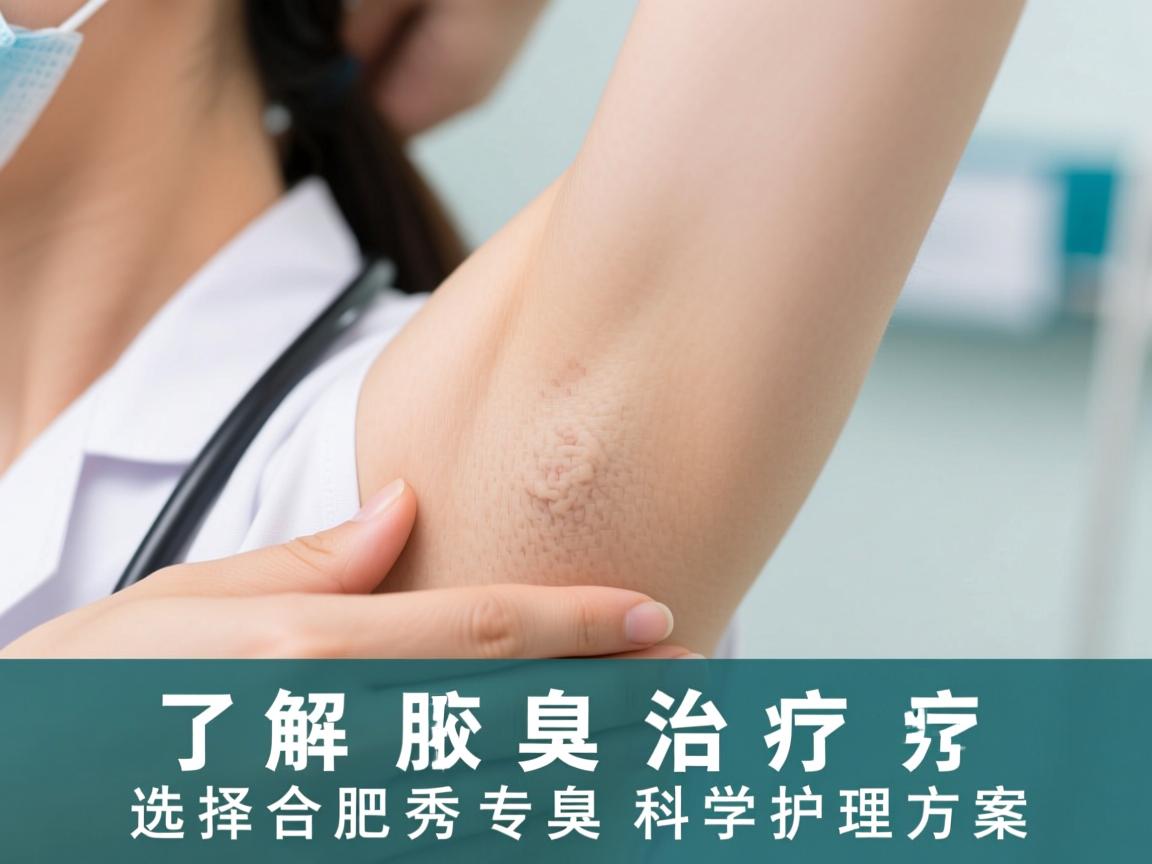 了解腋臭治疗，选择合肥腋秀腋臭专科的科学护理方案