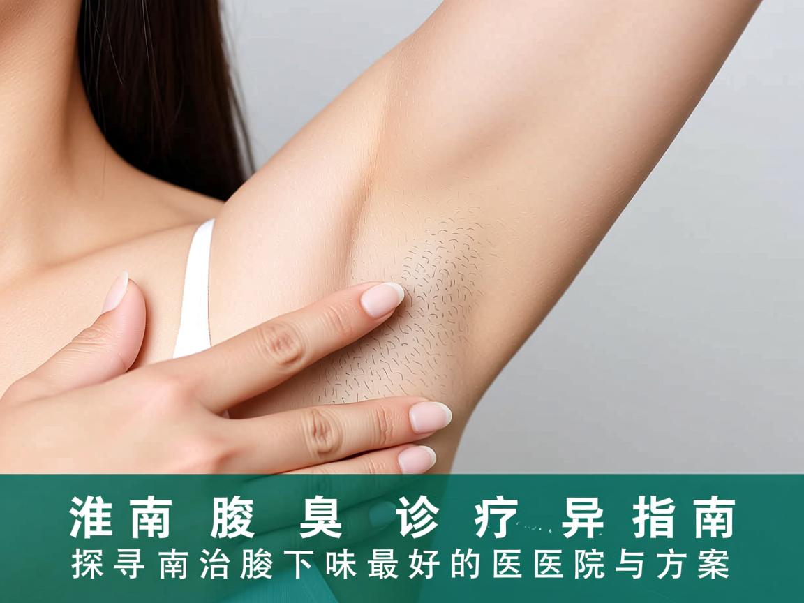 淮南腋臭诊疗指南，探寻淮南治腋下异味最好的医院与方案