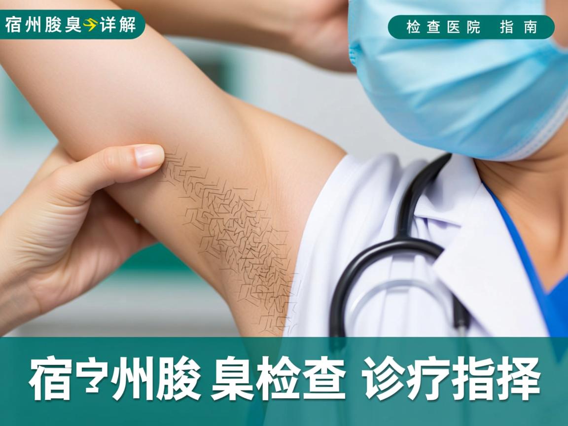 宿州腋臭检查医院指南,详解宿州腋臭诊疗的专业选择 宿州腋臭检查医院指南,详解宿州腋臭诊疗的专业选择