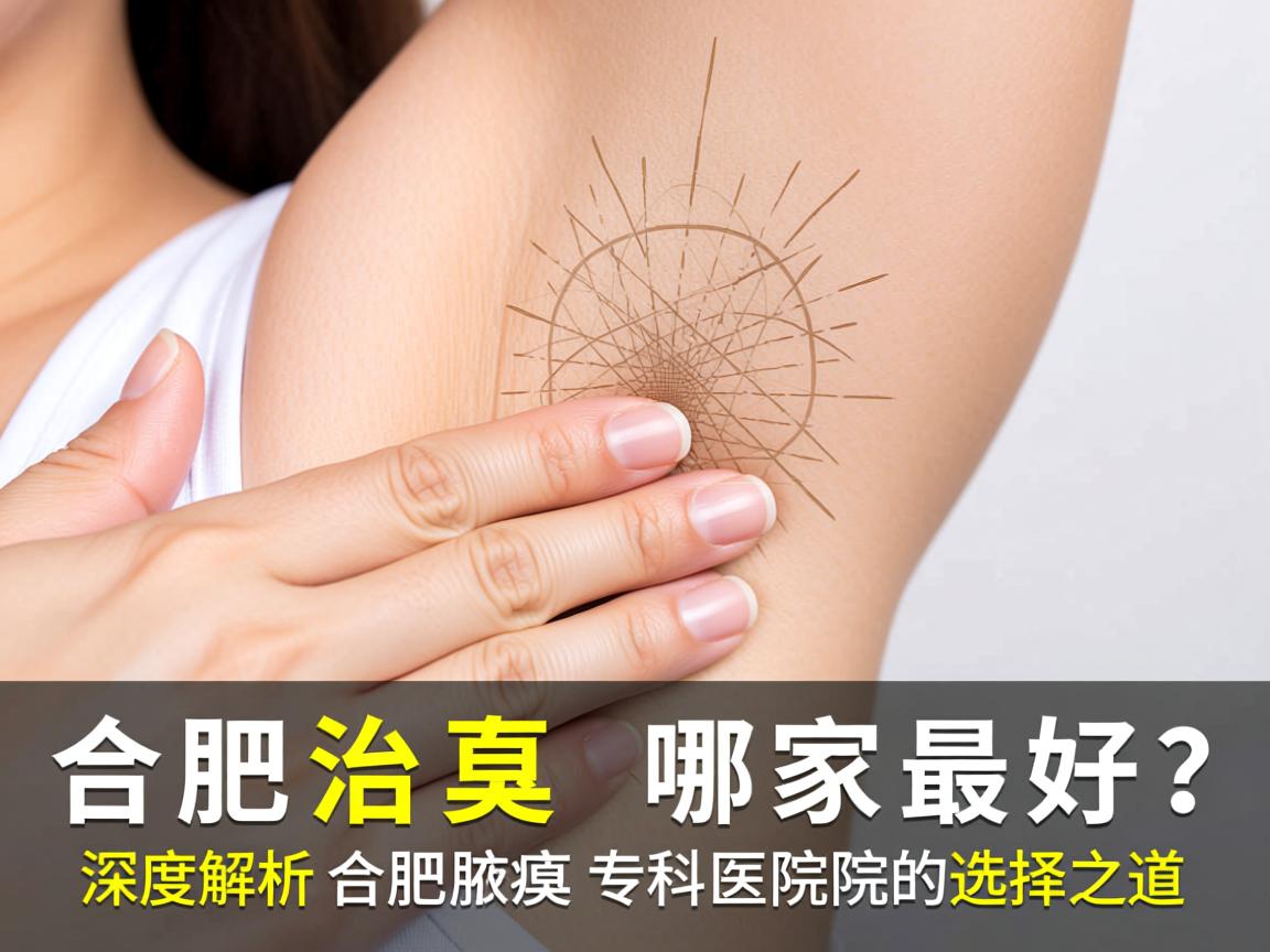 合肥治腋臭哪家最好？深度解析合肥腋臭专科医院的选择之道