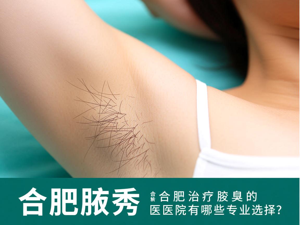 合肥腋秀解析，合肥治疗腋臭的医院有哪些专业选择？