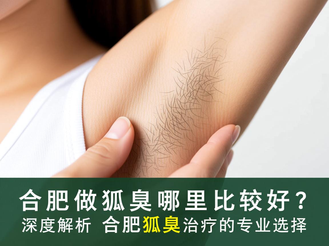 合肥做狐臭哪里比较好？深度解析合肥狐臭治疗的专业选择