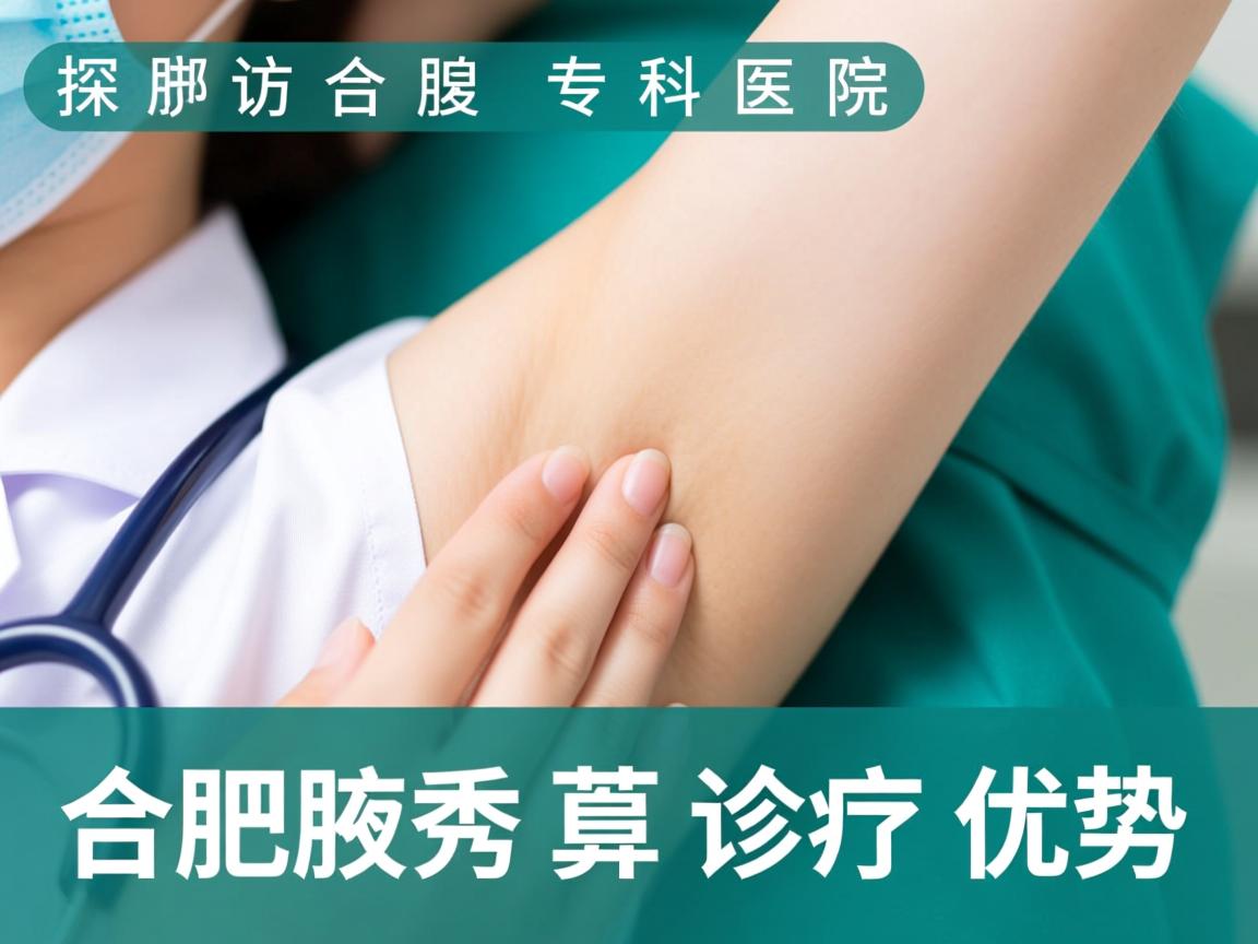 探访合肥腋臭专科医院,详解合肥腋秀腋臭诊疗优势 探访合肥腋臭专科医院,详解合肥腋秀腋臭诊疗优势