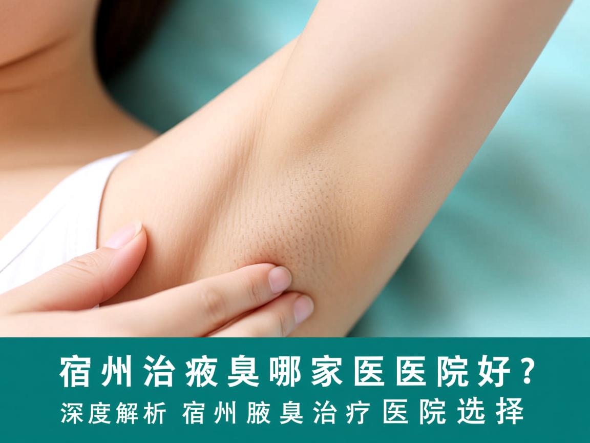宿州治疗腋臭哪家医院好?深度解析宿州腋臭治疗医院选择 宿州治疗腋臭哪家医院好?深度解析宿州腋臭治疗医院选择