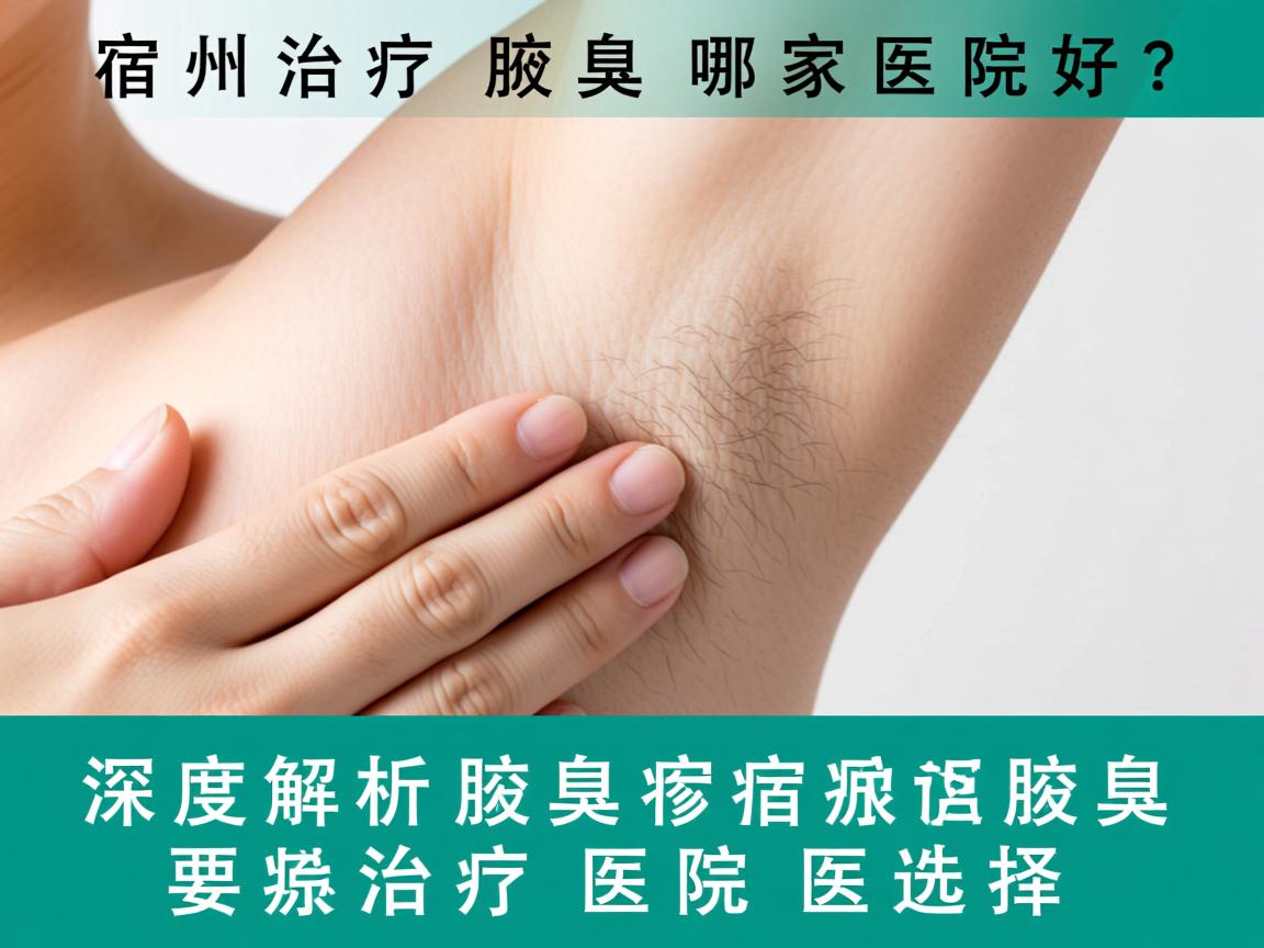 宿州治疗腋臭哪家医院好?深度解析宿州腋臭治疗医院选择 宿州治疗腋臭哪家医院好?深度解析宿州腋臭治疗医院选择