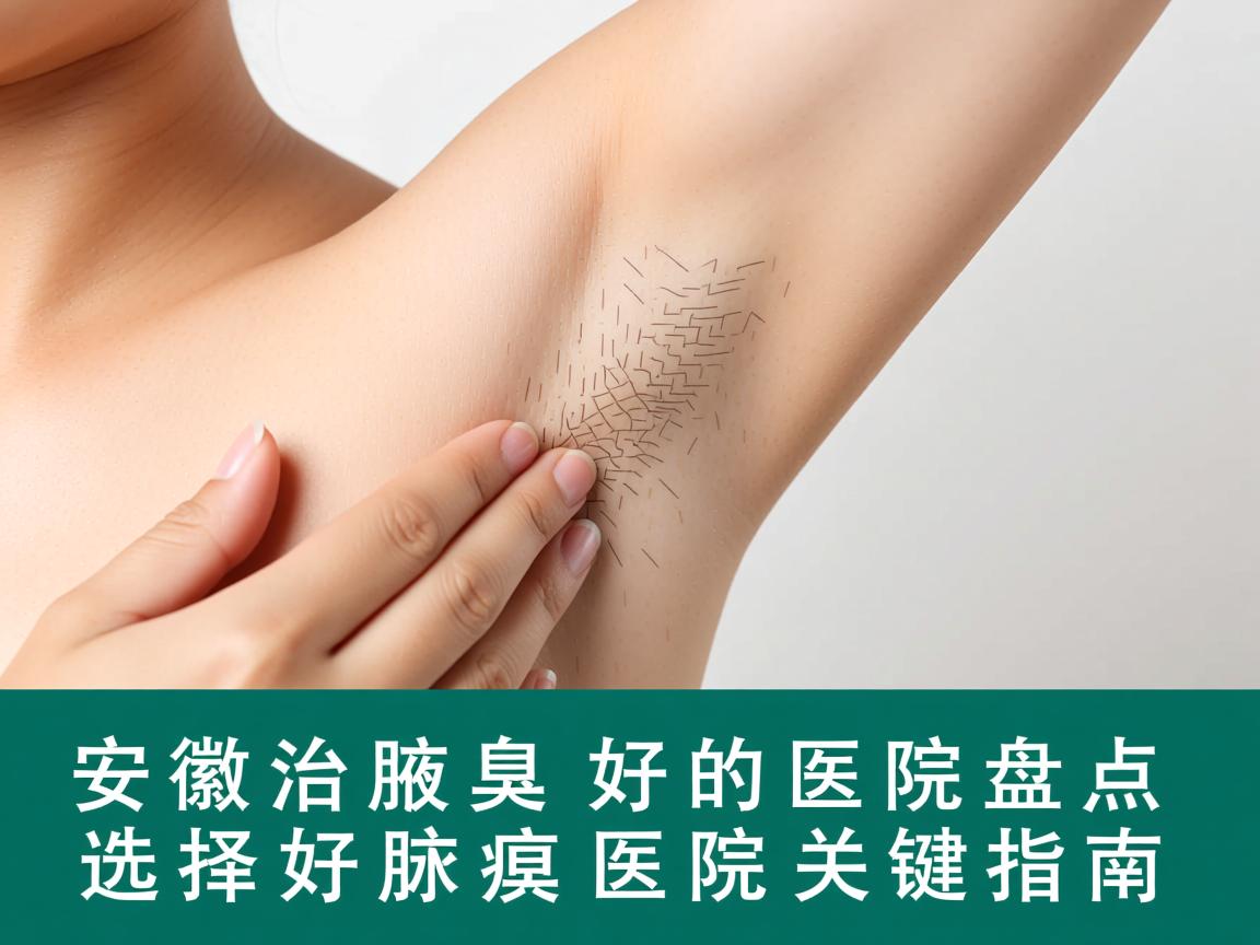 安徽治腋臭最好的医院盘点，选择最好腋臭医院的关键指南