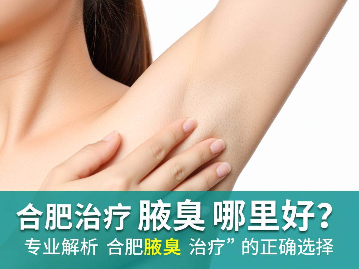 合肥治疗腋臭哪里好?专业解析合肥腋臭治疗的正确选择 合肥治疗腋臭哪里好?专业解析合肥腋臭治疗的正确选择
