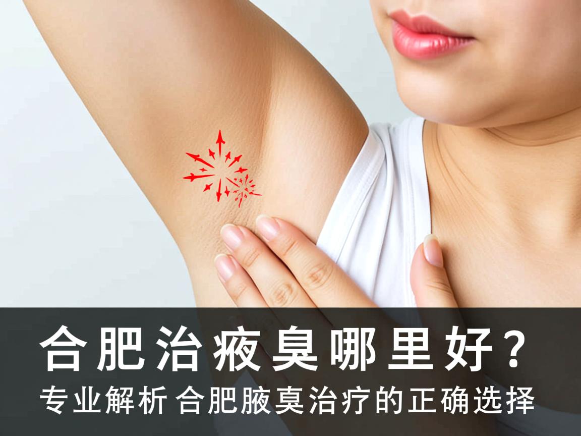 合肥治疗腋臭哪里好?专业解析合肥腋臭治疗的正确选择 合肥治疗腋臭哪里好?专业解析合肥腋臭治疗的正确选择