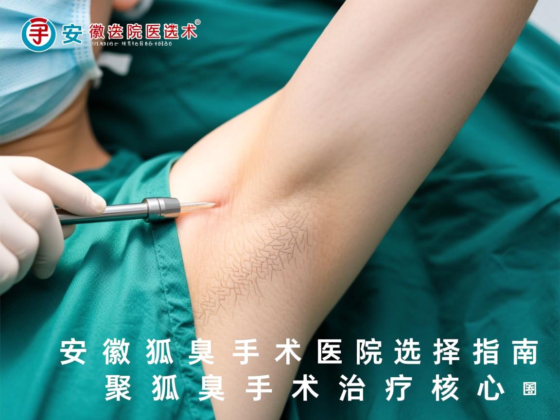 安徽狐臭手术医院选择指南，聚焦狐臭手术治疗核心
