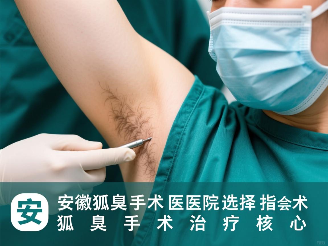 安徽狐臭手术医院选择指南，聚焦狐臭手术治疗核心