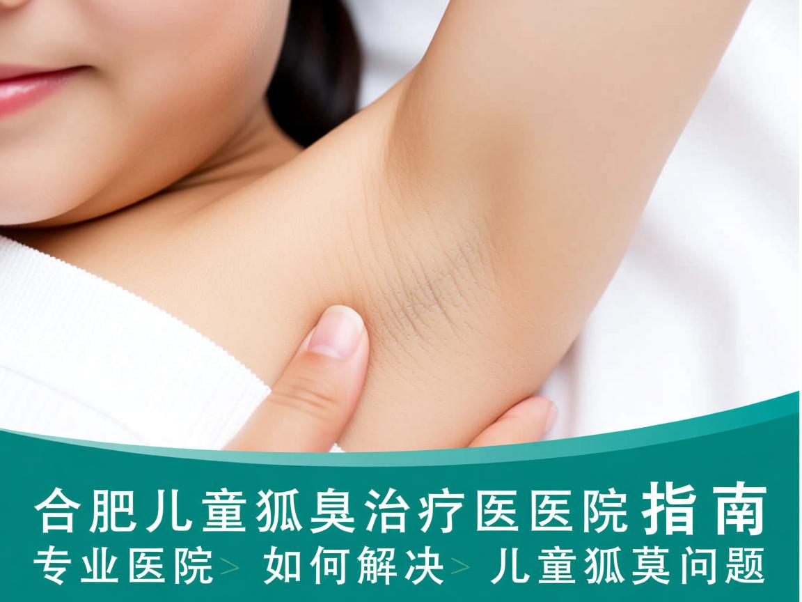 合肥儿童狐臭治疗医院指南，专业医院如何解决儿童狐臭问题