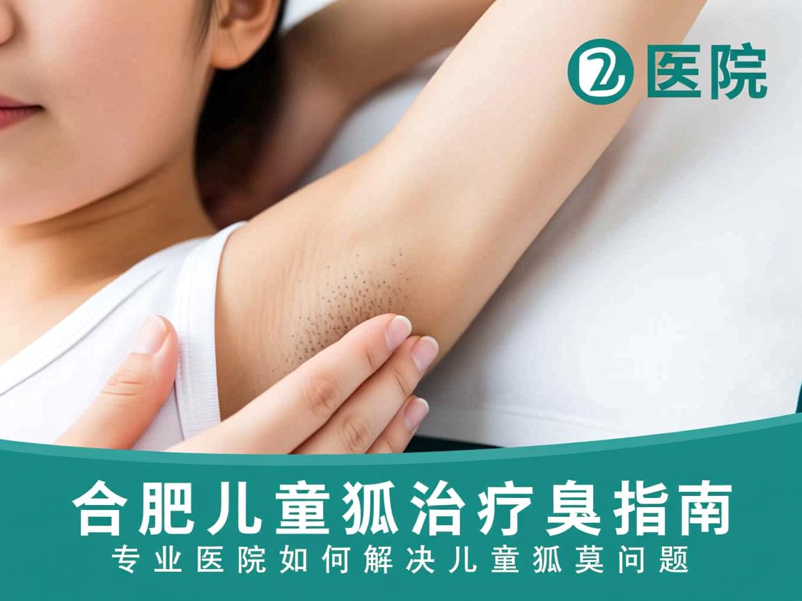合肥儿童狐臭治疗医院指南，专业医院如何解决儿童狐臭问题