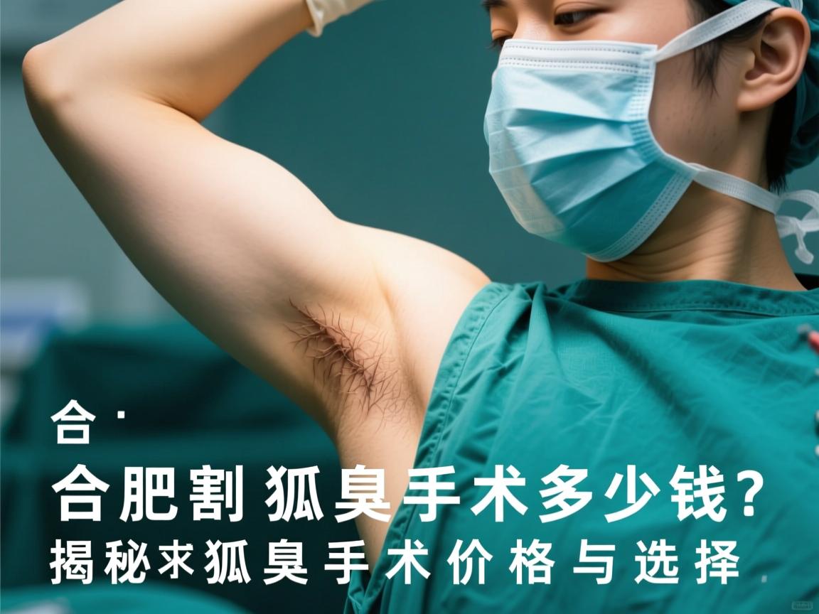 合肥割狐臭手术多少钱？揭秘狐臭手术价格与选择