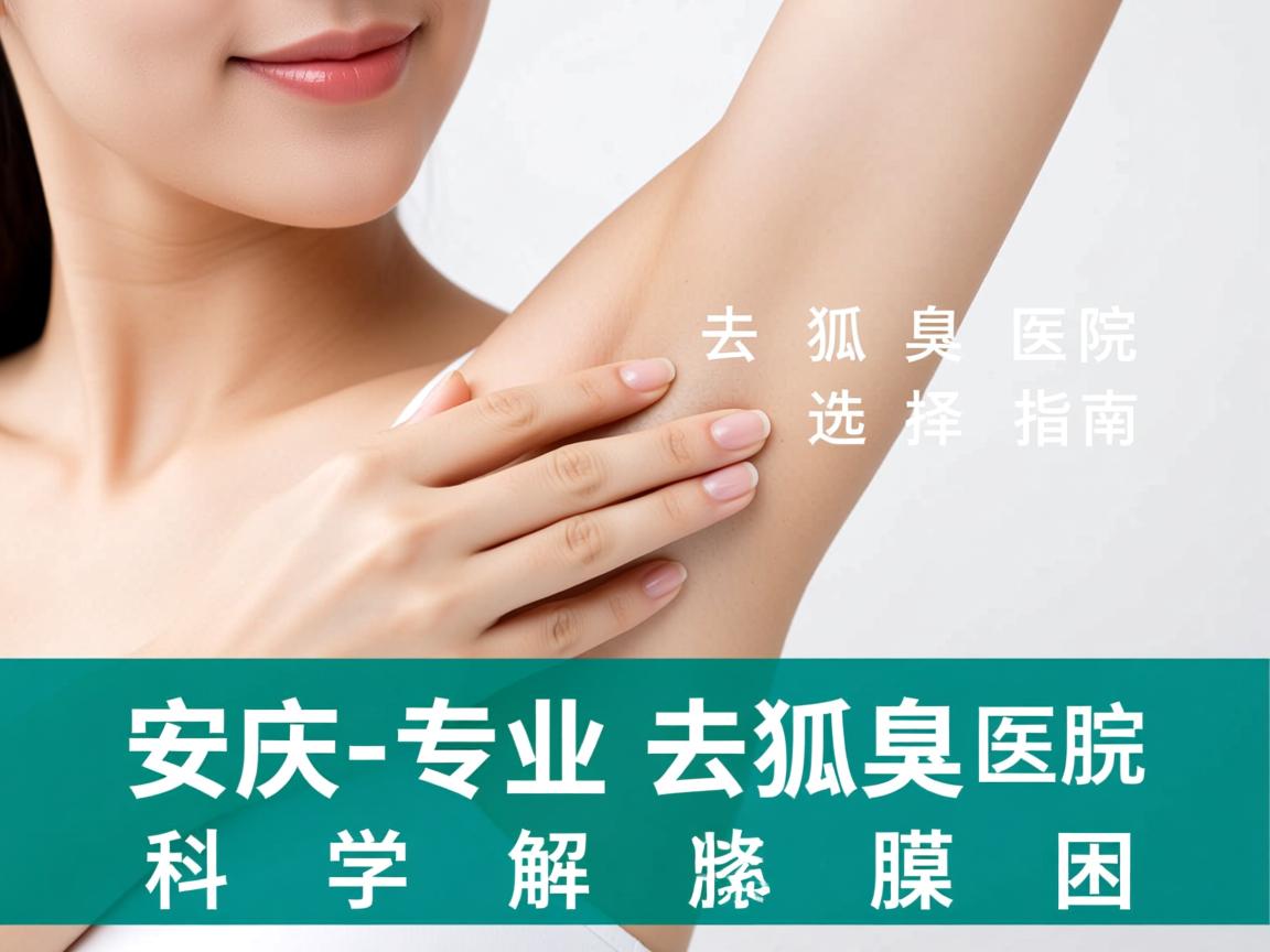 安庆专业去狐臭医院选择指南,科学解决腋臭困扰 安庆专业去狐臭医院选择指南,科学解决腋臭困扰
