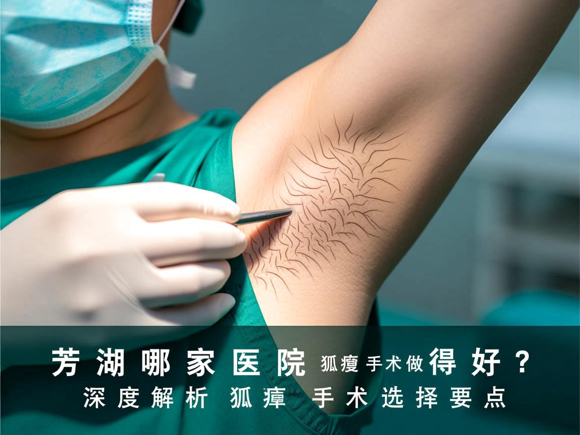 芜湖哪家医院狐臭手术做得好？深度解析狐臭手术选择要点