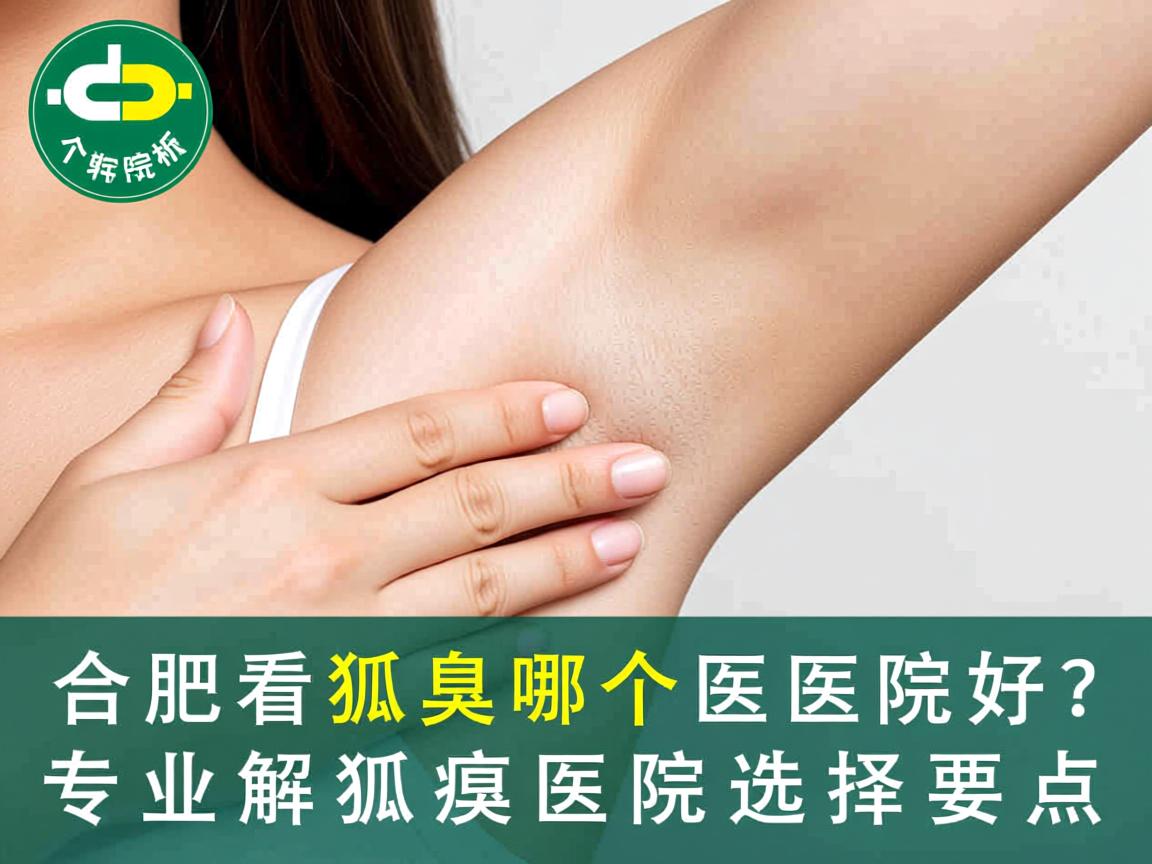合肥看狐臭哪个医院好？专业解析狐臭医院选择要点