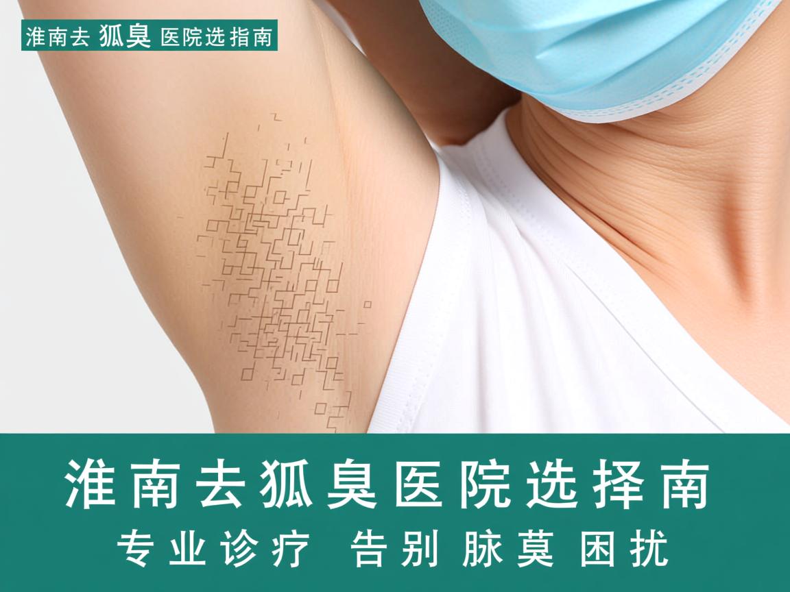 淮南去狐臭医院选择指南,专业诊疗告别腋臭困扰 淮南去狐臭医院选择指南,专业诊疗告别腋臭困扰