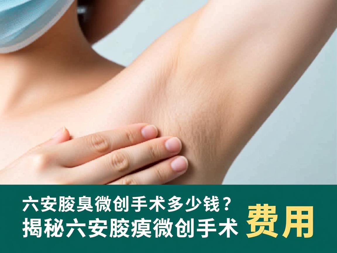 六安腋臭微创手术多少钱？揭秘六安腋臭微创手术费用