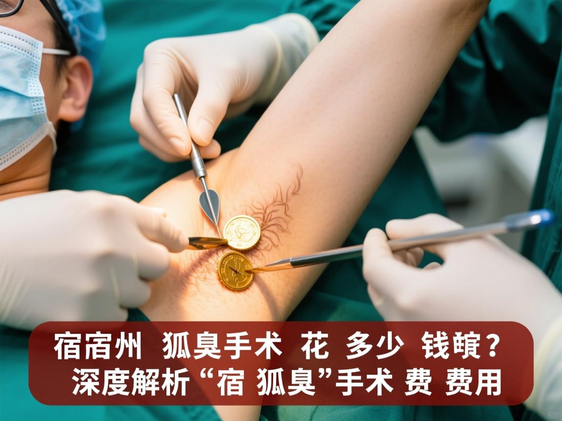 宿州狐臭手术花多少钱？深度解析宿州狐臭手术费用