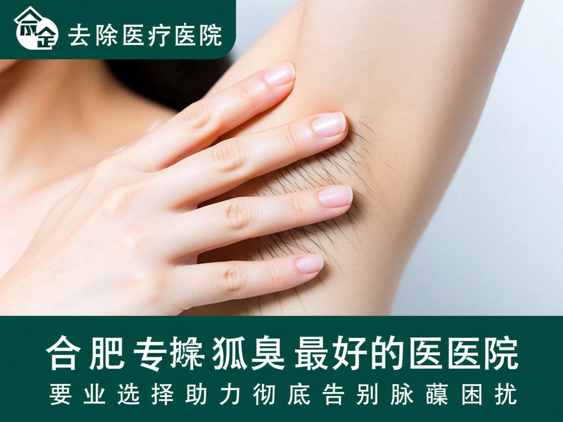 合肥去除狐臭最好的医院,专业选择助力彻底告别腋臭困扰 合肥去除狐臭最好的医院,专业选择助力彻底告别腋臭困扰