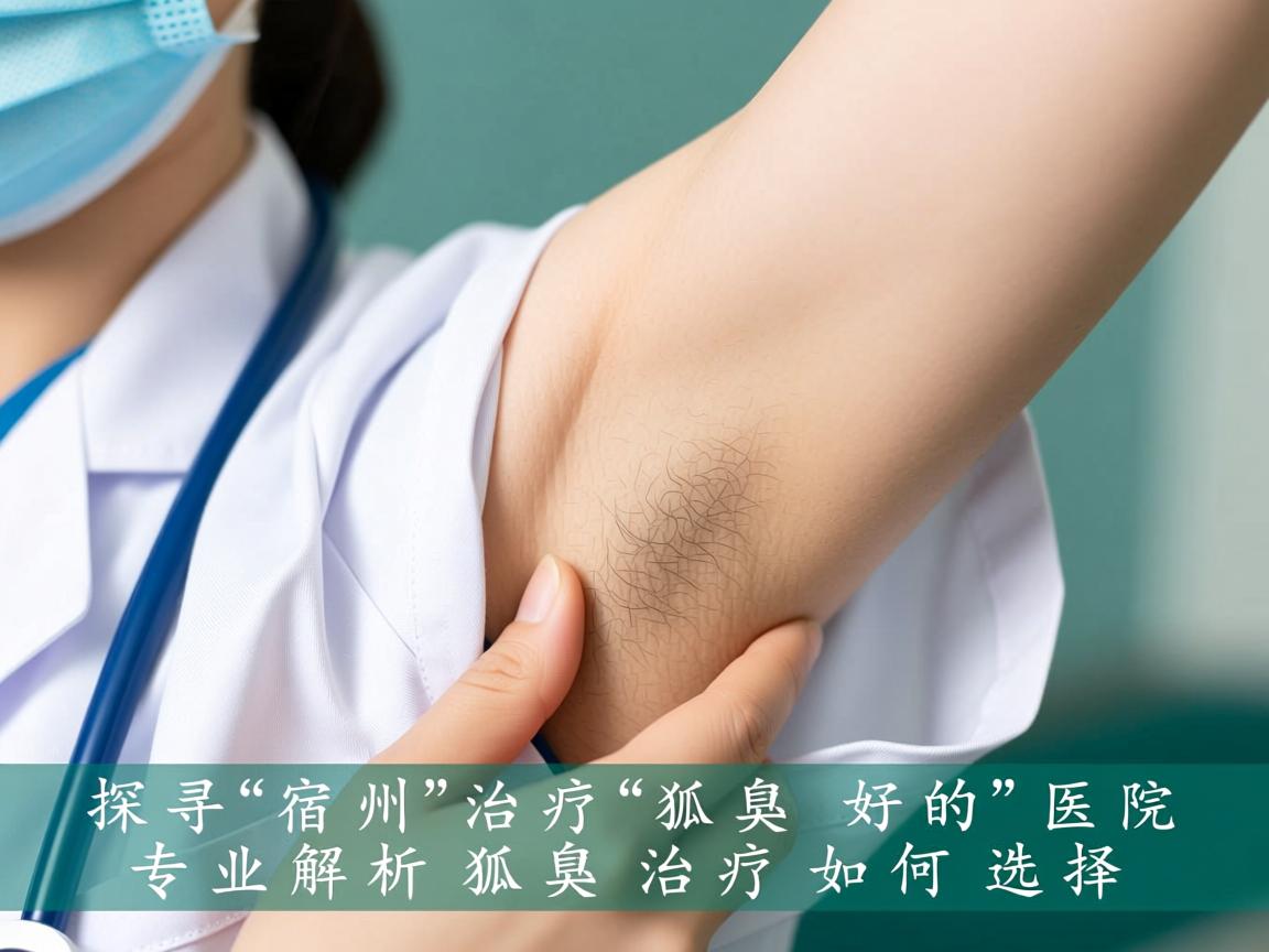 探寻宿州治疗狐臭好的医院,专业解析狐臭治疗如何选择 探寻宿州治疗狐臭好的医院,专业解析狐臭治疗如何选择