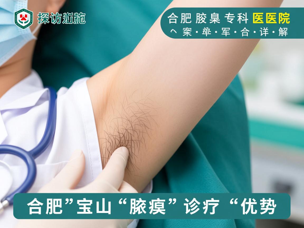 探访合肥腋臭专科医院，详解合肥宝山腋臭诊疗优势