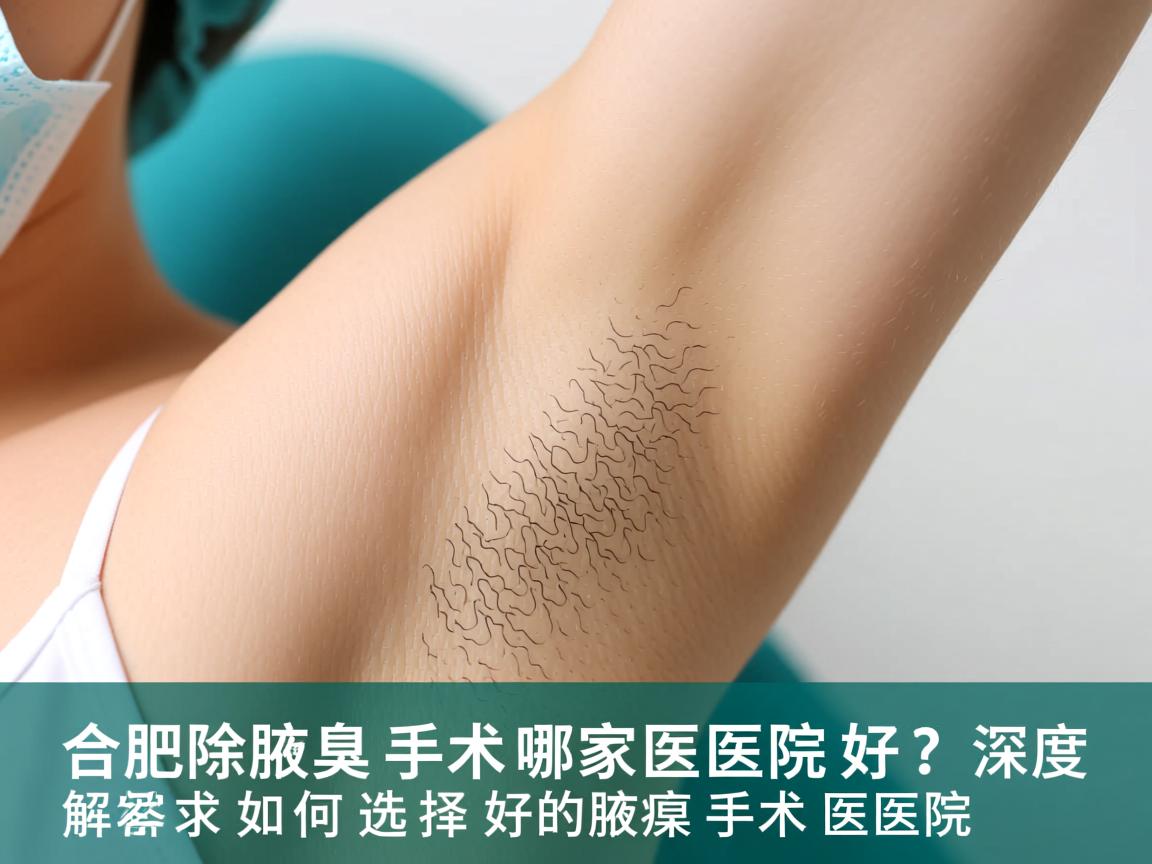 合肥除腋臭手术哪家医院好?深度解析如何选择好的腋臭手术医院 合肥除腋臭手术哪家医院好?深度解析如何选择好的腋臭手术医院