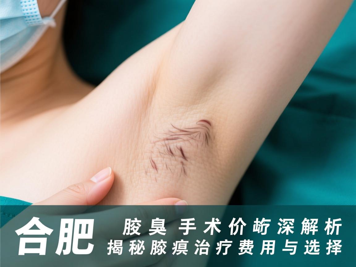 合肥腋臭手术价格解析,深度揭秘腋臭治疗费用与选择 合肥腋臭手术价格解析,深度揭秘腋臭治疗费用与选择