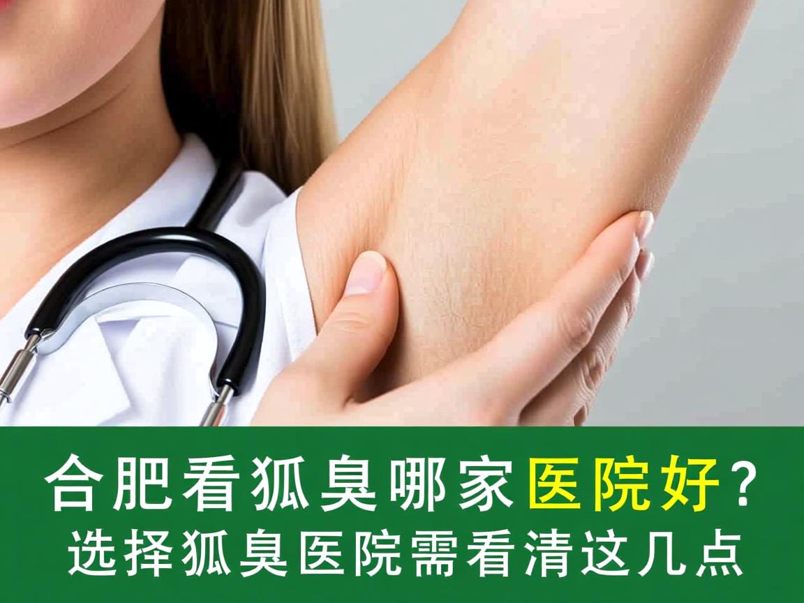 合肥看狐臭哪家医院好?选择狐臭医院需看清这几点 合肥看狐臭哪家医院好?选择狐臭医院需看清这几点