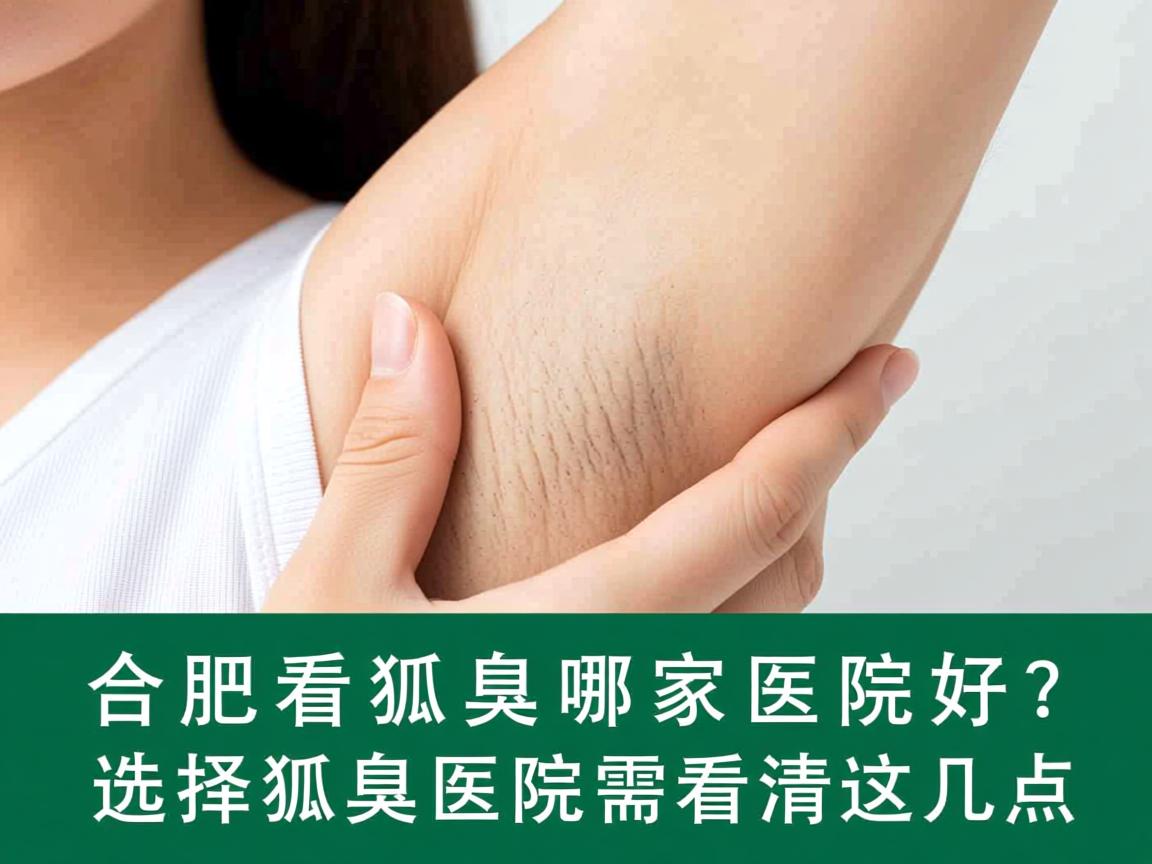 合肥看狐臭哪家医院好?选择狐臭医院需看清这几点 合肥看狐臭哪家医院好?选择狐臭医院需看清这几点