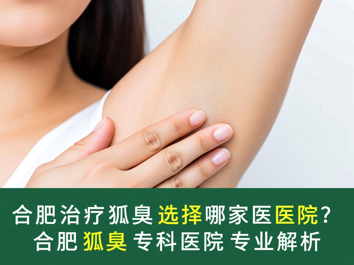 合肥治疗狐臭选择哪家医院？合肥狐臭专科医院专业解析