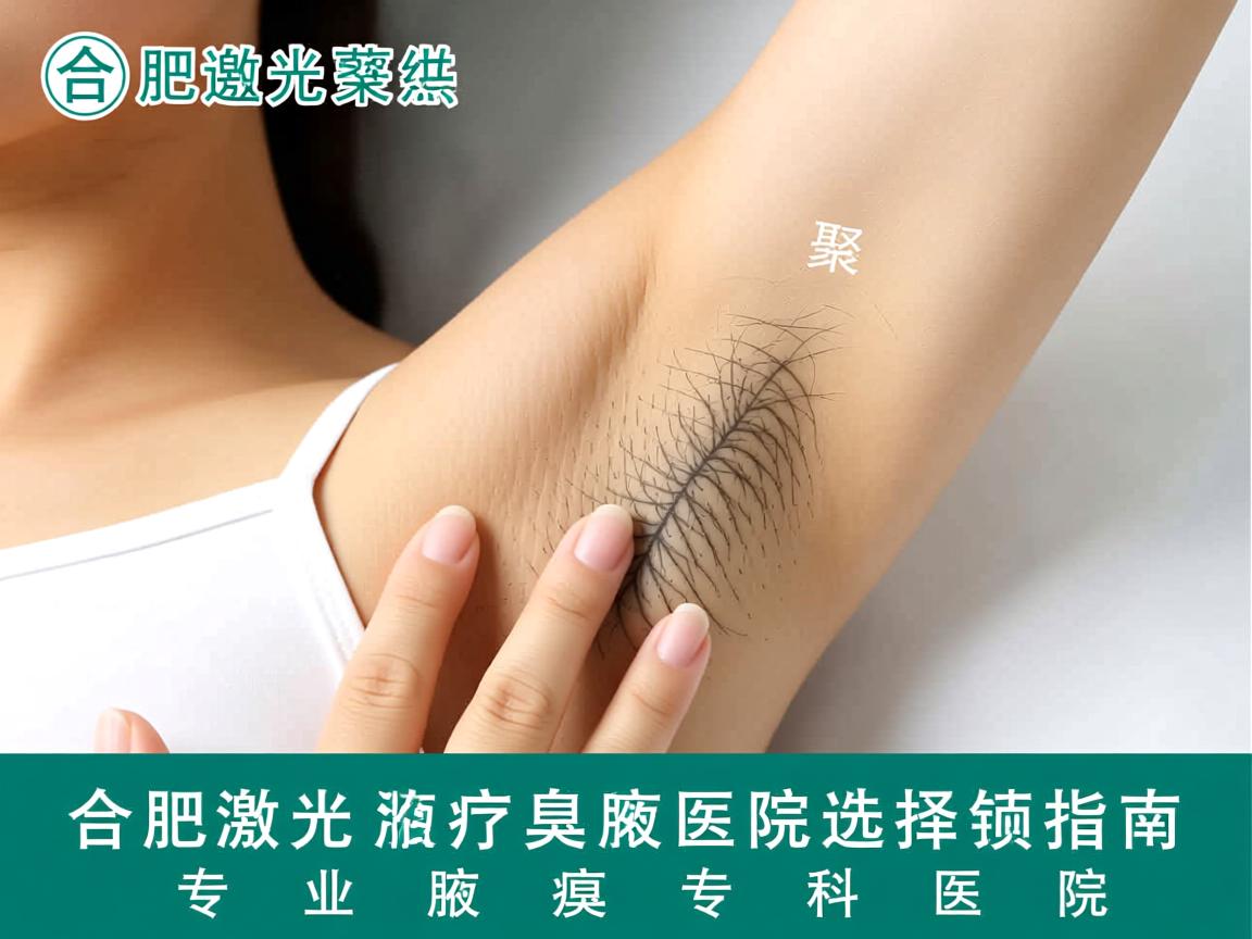 合肥激光治疗腋臭医院选择指南，聚焦专业腋臭专科医院