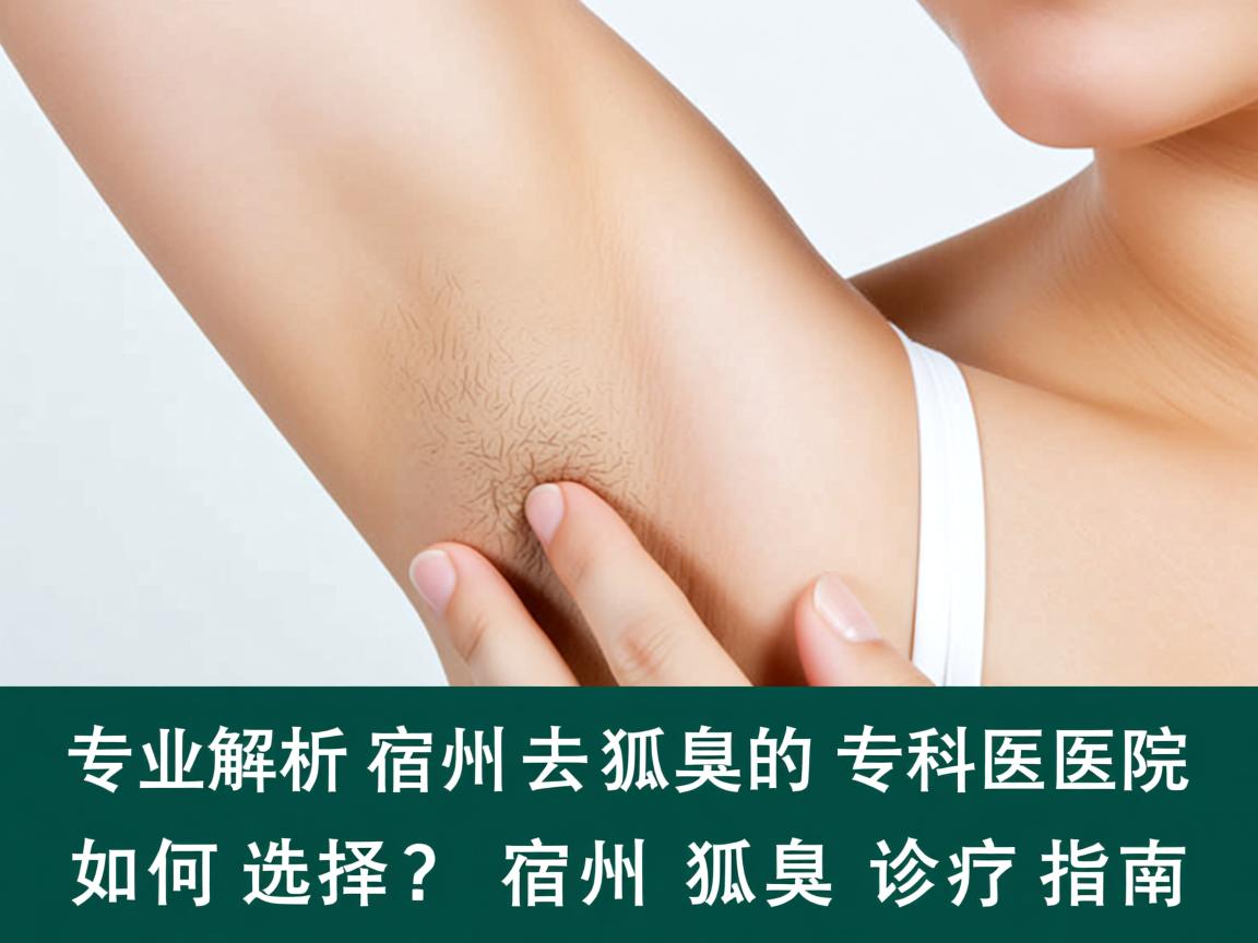 专业解析,宿州去狐臭的专科医院如何选择?宿州狐臭诊疗指南 专业解析,宿州去狐臭的专科医院如何选择?宿州狐臭诊疗指南