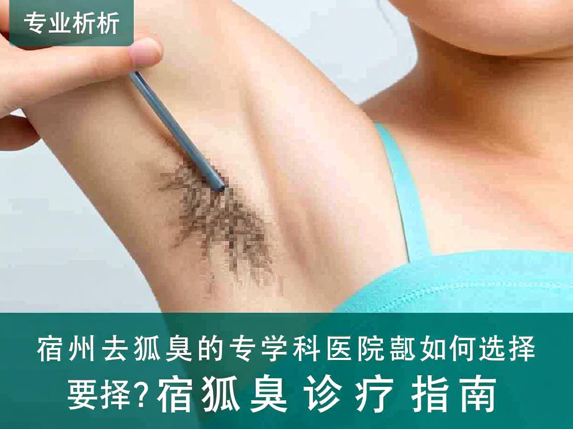 专业解析,宿州去狐臭的专科医院如何选择?宿州狐臭诊疗指南 专业解析,宿州去狐臭的专科医院如何选择?宿州狐臭诊疗指南
